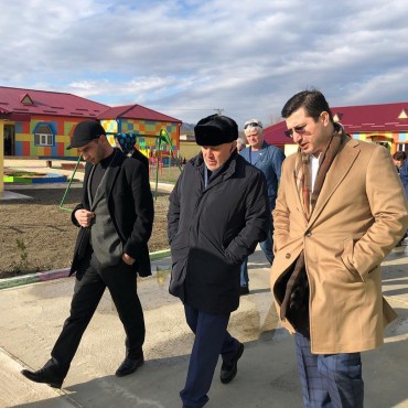 Кизилюртовский район с рабочим визитом посетил первый заместитель председателя Правительства РД Гаджимагомед Гусейнов